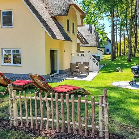 Tatil Evi Reetdachhaus Kiek In' Wald *