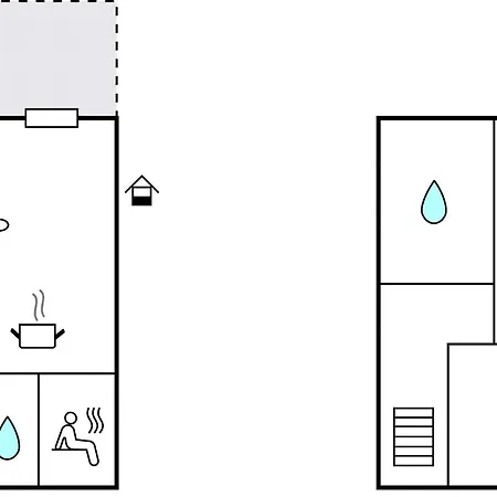 Reetdachhaus Kiek In' Wald Tatil Evi *
